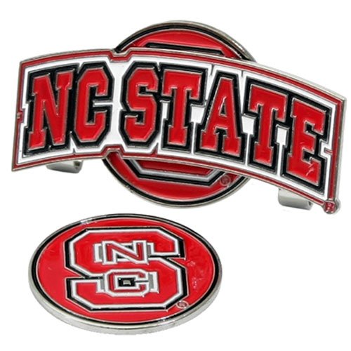 North Carolina State Wolfpack Ncaa Hat Clip W/ Golf Ball Marker