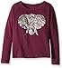 Lucky Brand Girls' Little Ellie Foil L/s Tee