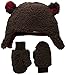 The Children's Place Baby Boys' Infant Critter Mitten & Hat Set