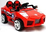 Kids Ride On Car RED Italian Roadster Style Electric Battery Toy 2x6V w/ Parental Remote Control - 12 MONTHS WARRANTY