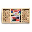Melissa & Doug Deluxe Wooden Alphabet Stamp Set