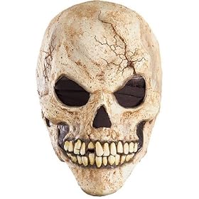 Adult Skeleton Human Skull Scary Horror Halloween Mask