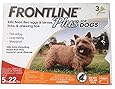 Merial Frontline Plus Flea and Tick Control for 5-22 Pound Dogs and Puppies, 3-Pack