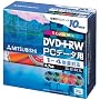 �O�H���w���f�B�A DTW47UM10 4.7GB PC�f�[�^�p DVD+RW 10�� MIX