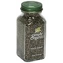 Simply Organic Black Pepper, 2.31-Ounce Container (Pack of 5)