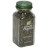 Simply Organic Black Pepper, 2.31-Ounce Container (Pack of 5)