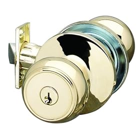 Wright Products BLEUS3 Impressions Ballad Entry Knob, Polished Brass