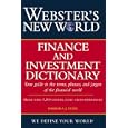Webster's New World Finance and Investment Dictionary