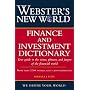 Webster's New World Finance and Investment Dictionary