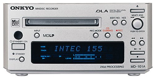 ONKYO INTEC155 MDデッキ MD-101A(S) /シルバー