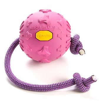 Set A Shopping Price Drop Alert For Vibram K9 Ball With Rope Dog Toy, 3