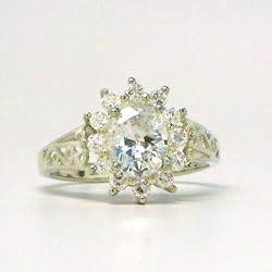 Sterling Silver Bella's Engagement Ring