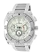 Le Chateau Men's Sports Chronograph Watch #5404M (White Dial/White Sub Dials)