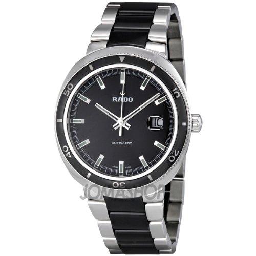 Rado D Star Black Dial Stainless Steel Mens Watch R15959152