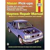 nissan pickups xterra 2000 20001 pathfinder1996 2001 and frontier 1998 2001 haynes manuals