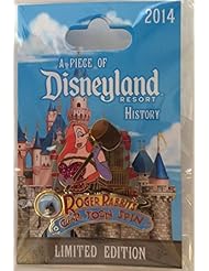 Single Detail Page Misc: Disneyland Resort Roger Rabbits Car Toon Spin A Piece of History Trading Pin (contains actual piece of the ride) - Disney Parks Exclusive & Limited Edition of 1,500 - Disney Theme Park Merchandise