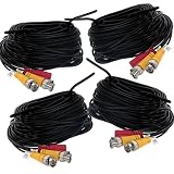 4 X 60 Feet Video Power Cable for CCTV Security Surveillance Camera 51QWLbgfVzL. SL160 4 X 60 Feet Video Power Cable for CCTV Security Surveillance Camera