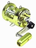 Product details for Okuma Fishing Tackle Titus Gold Alum. Lever Drag Trolling Reel 2 Speed 480yd 30lb