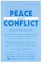 Military Ethics and Peace Psychology:  A Dialogue (Peace and Conflict Journal of Peace Psychology, Volume 11, Number 1, 2005) (v. 11)