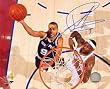 Tony Parker San Antonio Spurs Autograph/Signed 8x10 Court Photo