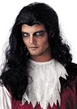 Wig Vampire Nightmare Male Black