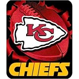 Kansas City Chiefs NFL Licensed 50 x 60 Tattoo Series Raschel Throw Blanket