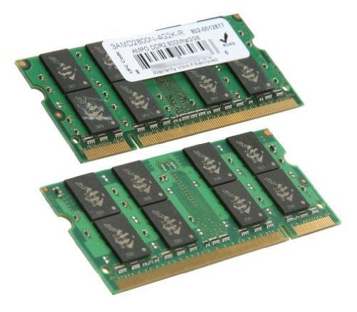 AMP 4GB DDR2 800MHz PC2-6400 SODIMM 2X2GB KIT