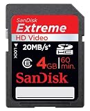 SanDisk SDHC 4GB Extreme Speicherkarte mit 10 Euro Gutschein f�r Online-Fotoservice - exklusiv bei Amazon.de