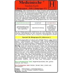 Blutgruppen - Diät B - Medizinische Taschen-Karte (Taschenbuch)