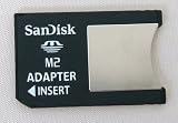 SANDISK MEMORY STICK M2 TO MEMORY STICK PRO DUO ADAPTOR/READER