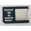 SANDISK MEMORY STICK M2 TO MEMORY STICK PRO DUO ADAPTOR/READER