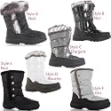 Bottes De Neige Pluie Fourrées Caoutchouc Apres Ski Femme Chaussures Moon Boots Taille 37 38 39 40 41