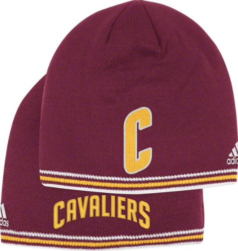 NBA Men's Authentic Team Knit Hat - Kf12Z, Cleveland Cavaliers, One Size