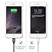 AOFU Lightning Cable,2Pack 6FT 10FT iPhone Cable Extra Long Nylon Braided Syncing and Charging Cord for iPhone 6/6S/6 Plus/6S Plus,5/5S/5C/SE,iPad Mini Air iPad5 iPod (Black)
