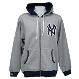 New York Yankees Line Drive Hoody by Mitchell and Ness