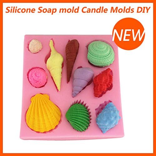 EC-Living M01 Beach Stuff Craft Art Silicone Soap mold Craft Molds DIY Handmade Candle molds