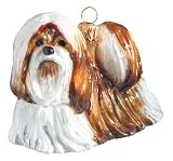 Dog Brown White Shih Tzu SG Orn 2006