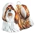 shih tzu - Dog Brown White Shih Tzu SG Orn 2006