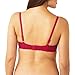 Cleo Women's Maddie Molded Balconnet T-Shirt Bra, Raspberry, 34FF