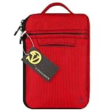 Kindle Fire Sleeve Cover with Unique Feel, Red Vangoddy Hydei Tapestry Design Double Padded Kindle Fire Case