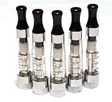 5 x CE4 PLUS Atomiser / Clearomiser with Removable Wick for eGo-T / C / W Shisha Pens