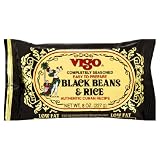 Vigo Black Beans and Rice, 8-Ounce Pouches (Pack of 12)