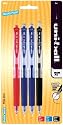 uni-ball Gel RT Micro Point Retractable Pens, 4 Colored Ink Pens(69093PP)