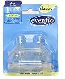 EVENFLO 4- Pack Silicone Slow Flow Nipples - one color, one size