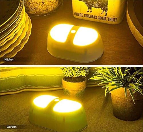 JIAKE® Elegant Motion Sensor Led Night Light Lamp , Auto On/off,smart, Energy Saving for Children Room, Bedroom ,Hallway, Pathway, Staircase, Garden, Closet, Drive Way, Bathrooms, Basement