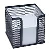 Wedo 065701 Zettelbox Office schwarz Drahtmetall