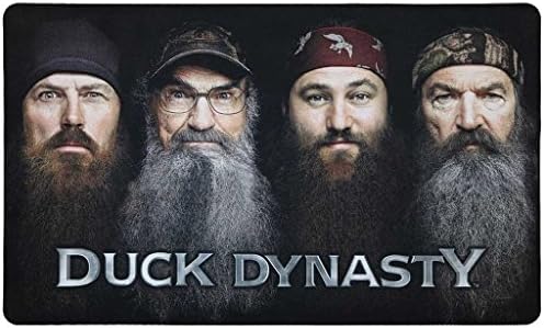HomieProduct Duck Dynasty Beards Are Here Floor Mat Rug 23.6(L) x 15.7(W) Non-woven Fabric Top