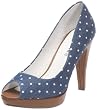 Caf�noir Nf804, Scarpe Con Tacco Donna, Blu (Bleu), 39
