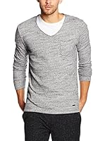 Boss Orange Camiseta Manga Larga (Gris)