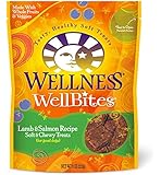 Wellness WellBites Lamb & Salmon Natural Soft Dog Treats, 8-Ounce Bag